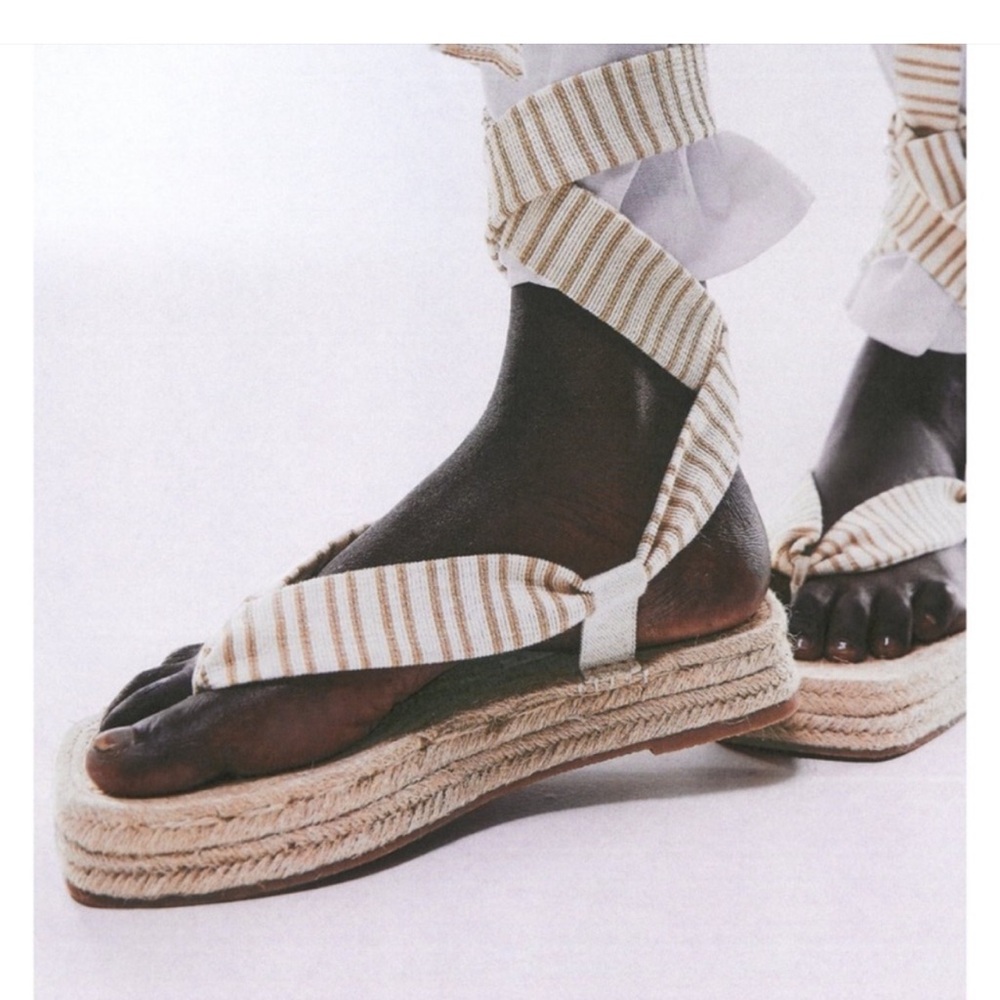 Zara Tie Up Sandal